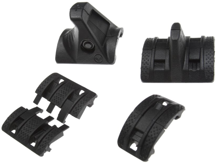 Sínborító készlet, XTM-2, kézfogó, fekete, Magpul PTS