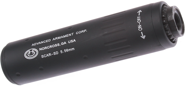 Silencer, AAC, 155x38, with flash hider, SHS
