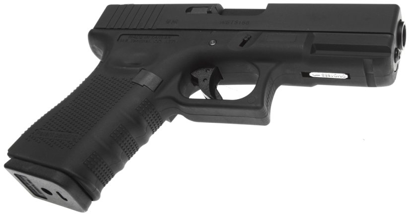 Glock 19, cadre 4e génération, noir, GBB, WE
