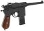 Mauser C96, metal, Galaxy, A&K, G.12