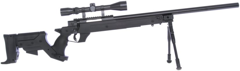 L96-04D, black, bipod, scope, Upgrade version, Well, MB04D