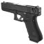 Glock 18C, cadre 4e génération, noir, GBB, WE