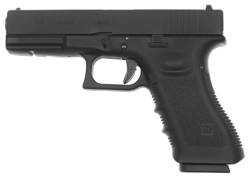 Glock 17, cadre 3e génération, noir, GBB, WE