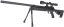 SR-13D, black, bipod, scope, Upgrade version, Well, MB13D