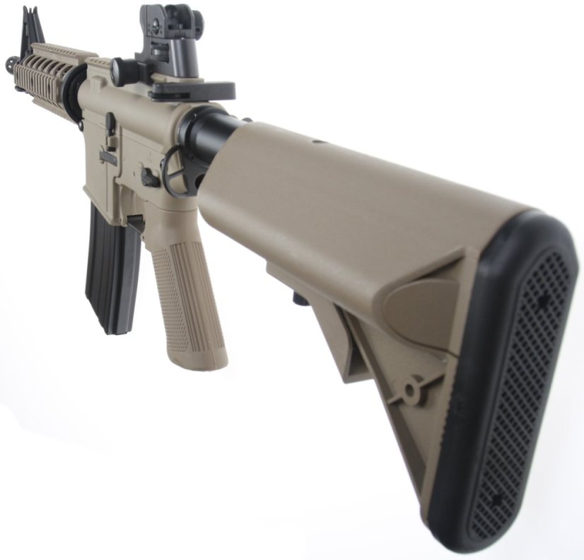 M4 CQB-R, nejlon, TAN, Cyma Sport, CM.606