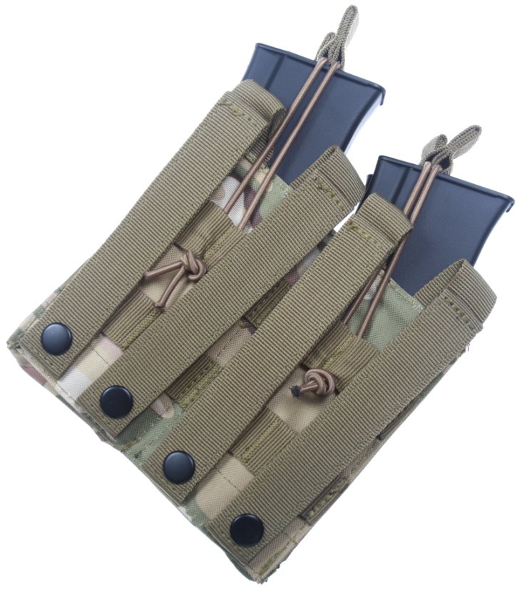 Magazine pouch 4x M4/AK, Molle, multicam, ACM