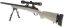 M24 Socom TAN, katonai, kétlábú állvány, távcső, Snow Wolf, SW-04JT++