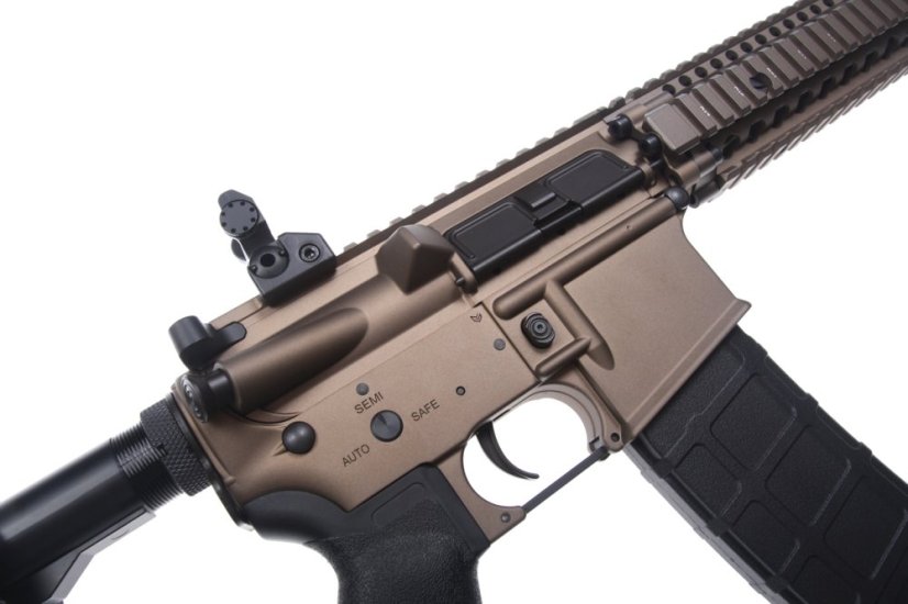EMG Daniel Defense MK18 RII, 10,3 inch, FDE, Cyma Platinum, CM.105