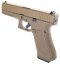 Glock 17, cadre 5e génération, beige, GBB, WE