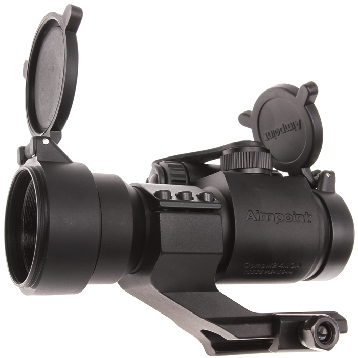 Red dot sight, Aimpoint CompM2, 4MOA, high mount, ACM