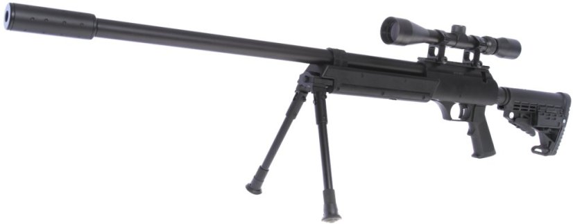 SR-13D, black, bipod, scope, Upgrade version, Well, MB13D