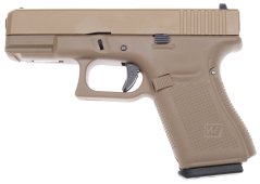 Glock 19, cadre 5e génération, beige, GBB, WE