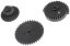 Set of gears, flat teeth, super high torque, Systema
