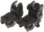 Folding sight, MBUS gen.1, black, Magpul PTS