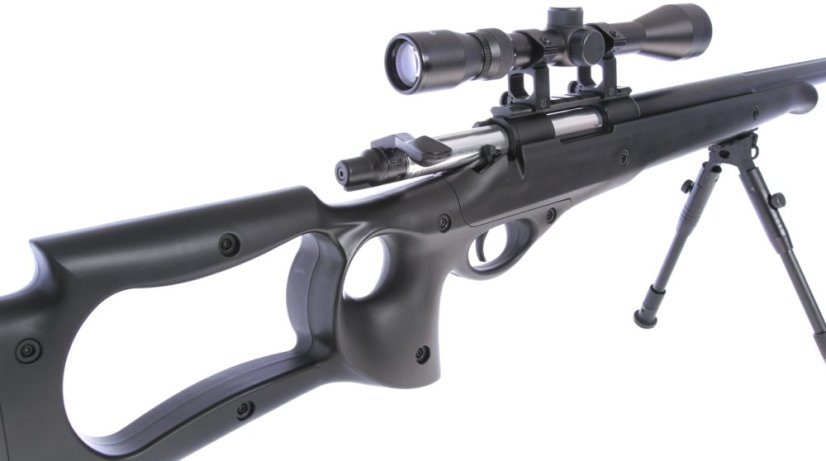 VSR-10D black, bipod, scope, Upgrade version, Well, MB10D