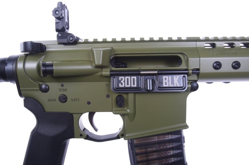 EMG Noveske N4 Gen3 Shorty, 10.5 Inch, NSR-9, GBBR, Bazooka Green, Cyma CGS, NOV.1201 OD