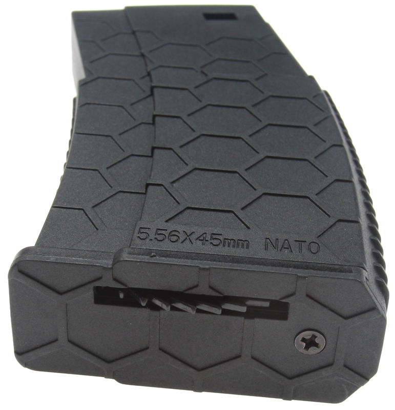 Magazine M4, 300 BB, Hexmag, Black, Cyma, HY-481BK