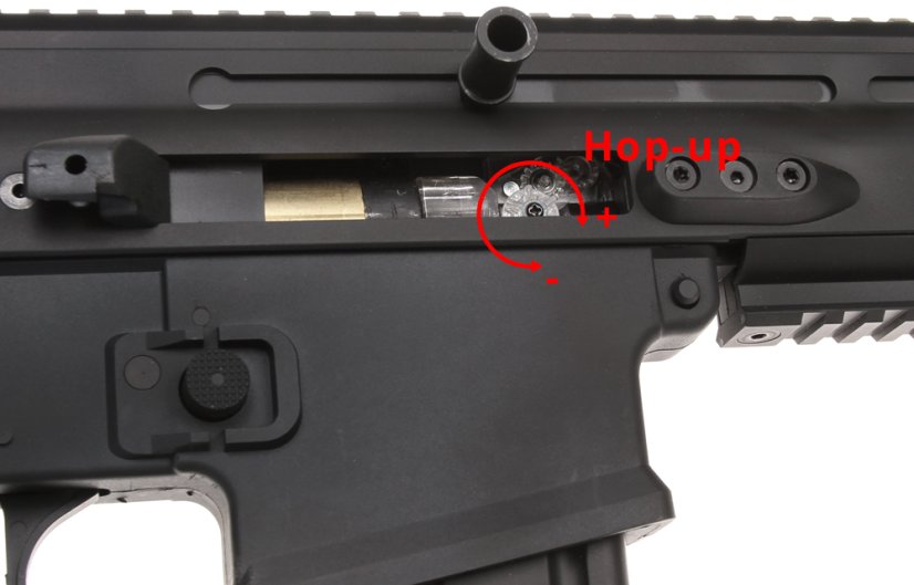 FN SCAR HEAVY, fekete, D-Boys, BY-805B, SC-02B