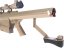 Barrett M82A1 CQB TAN, bipod, scope, Snow Wolf, SW-02B