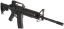 M4A1 RIS, full set, M203, plastic, D-Boys, BY-031, BI-3181AB