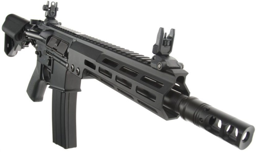 KAC SR16, MK16 M-LOK 8.5 Inch, Ambidextrous, tracer chamber, Black, Cyma Platinum, CM.006R-8.5