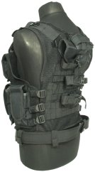 Universal tactical vest, black, ACM