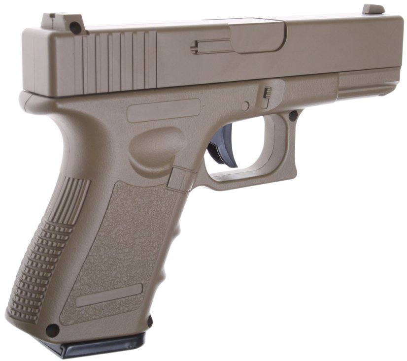 Glock 25, fém, TAN, Galaxy, A&K, G.15