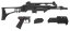 G36C, noir, GBB, WE