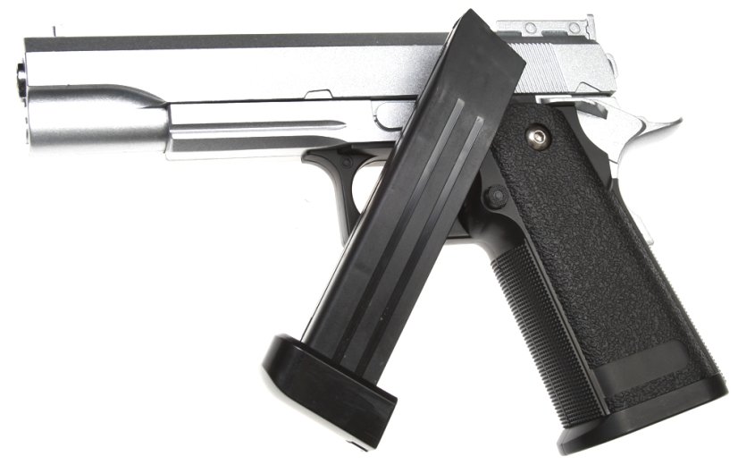 HI-CAPA 5.1, fém, ezüst, Galaxy, A&K, G.6S