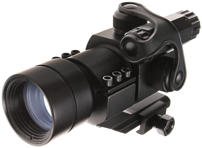 Piros pontos távcső, Aimpoint M2 1x30, konzolos rögzítés, ACM