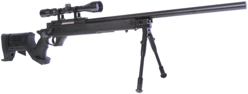 L96-04D, black, bipod, scope, Upgrade version, Well, MB04D