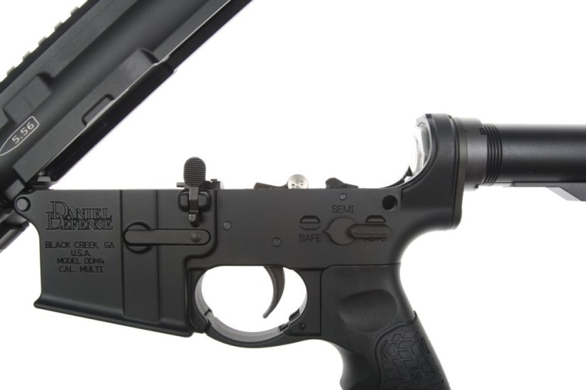 EMG Daniel Defense DD4 M4A1, RIII 12.5 Inch, GBBR, Black, Cyma CGS, DD.1104 BK