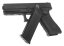 Glock 17, frame 4. gen., black, GBB, WE