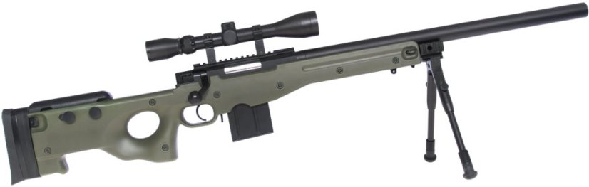 L96 AWS, OD, bipod, scope, Upgrade version, Well, MB4401D