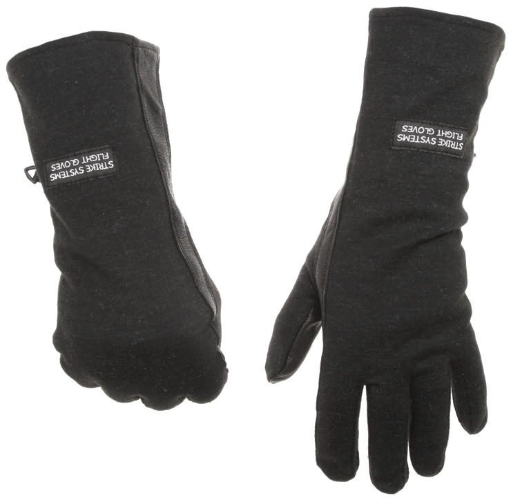 Nomex gloves, black, Strike
