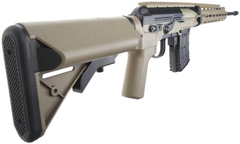 Dragunov SVD, M-LOK, Crane Stock, TAN, Cyma Standard, CM.057B