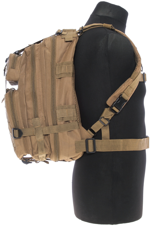Combat Pack 30L Rucksack, TAN, ACM