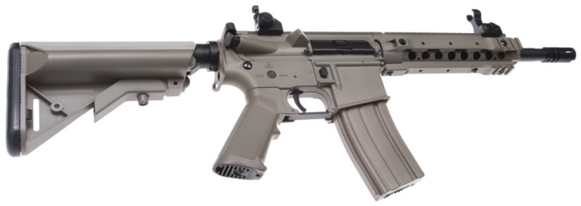 M4 URX3 CQB, műanyag, TAN, Cyma Sport, CM.516