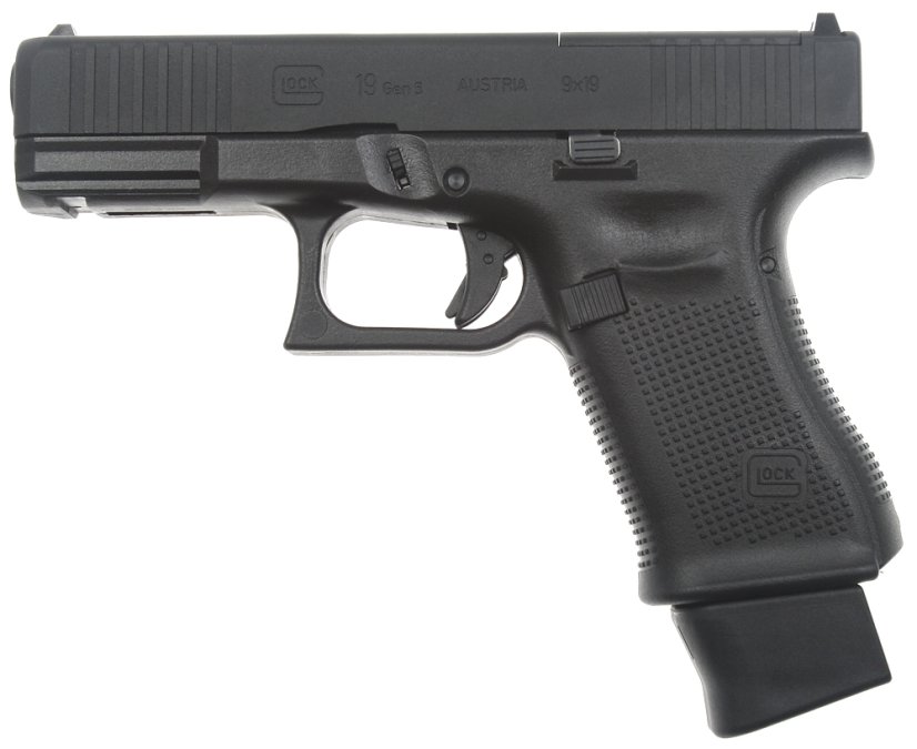 Glock 19 Gen 5 FS MOS, fekete, GBB, CO2, Umarex