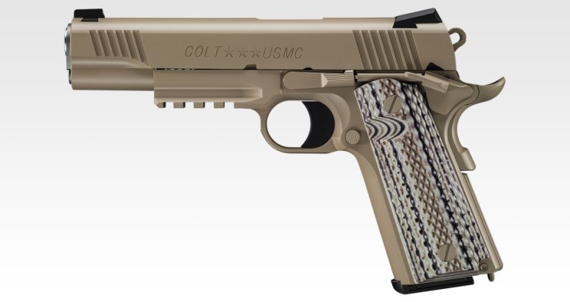 Colt M45A1, TAN, GBB, Tokyo Marui