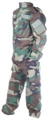Komplette US-ACU-Uniform für Kinder, Waldmuster, 100 cm, ACM