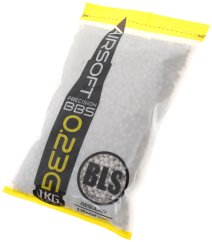 Airsoft BBs, 0.23g, 6mm, 4300rd, BLS