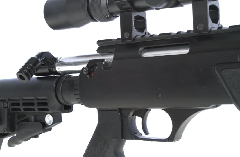SR-13D, black, bipod, scope, Upgrade version, Well, MB13D