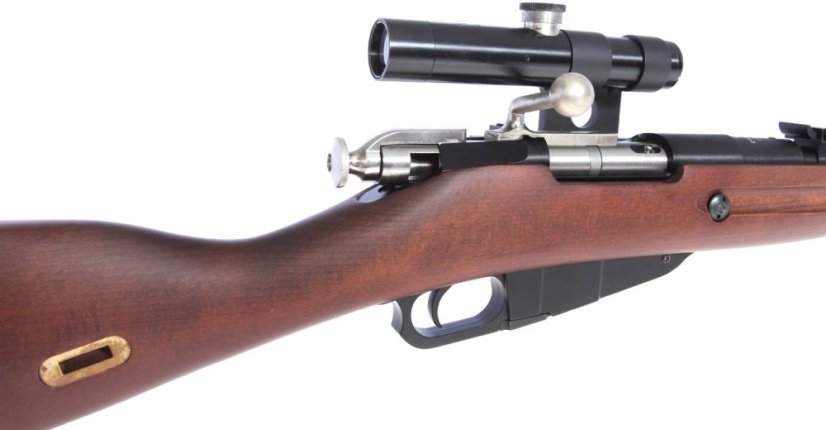 Mosin Nagant, Gas, real wood, scope, PPS, G-3