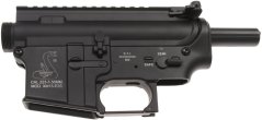 Fém test, M16, M4, gravírozott Bushmaster, SHS