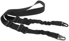 Taktikai heveder, kétpontos, fekete, Emerson