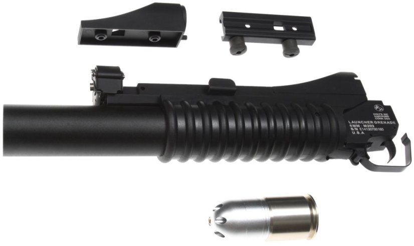 Universal M203 grenade launcher, with shell, Cybergun