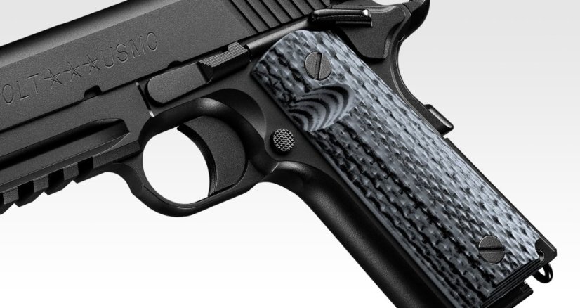 Colt M45A1, Black, GBB, Tokyo Marui