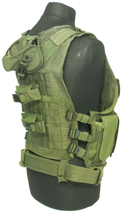 Universal tactical vest, OD, ACM