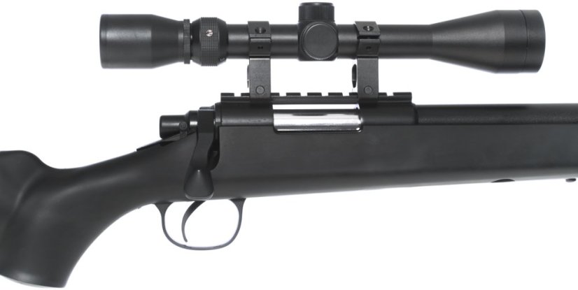 VSR-07D, black, bipod, scope, Upgrade version, Well, MB07D